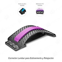 Corrector Relajante para Lumbar Espalda Baja Color Aleatorio